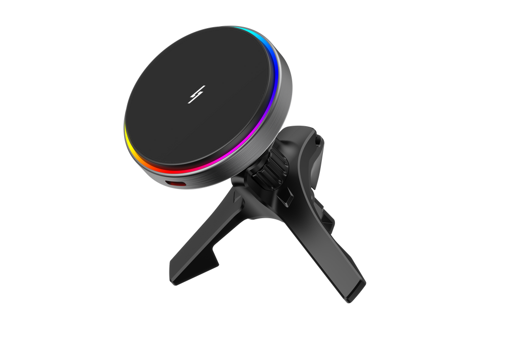 BNY Qi2.0 Car Mount Wireless Charger with Cooling