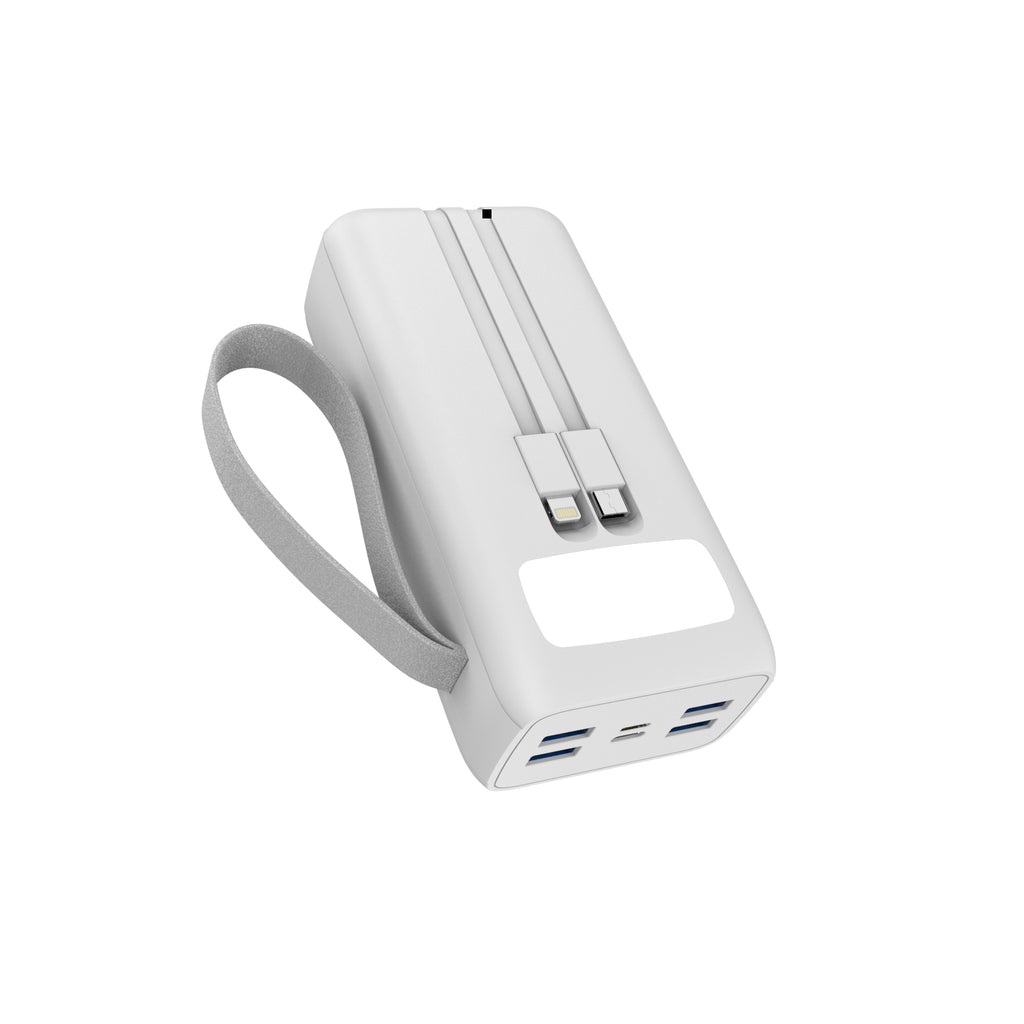 BNY for 30000mAh Portable Charger Lithium-Polymer Battery 12W or PD20W+22.5W LED torch for illumination