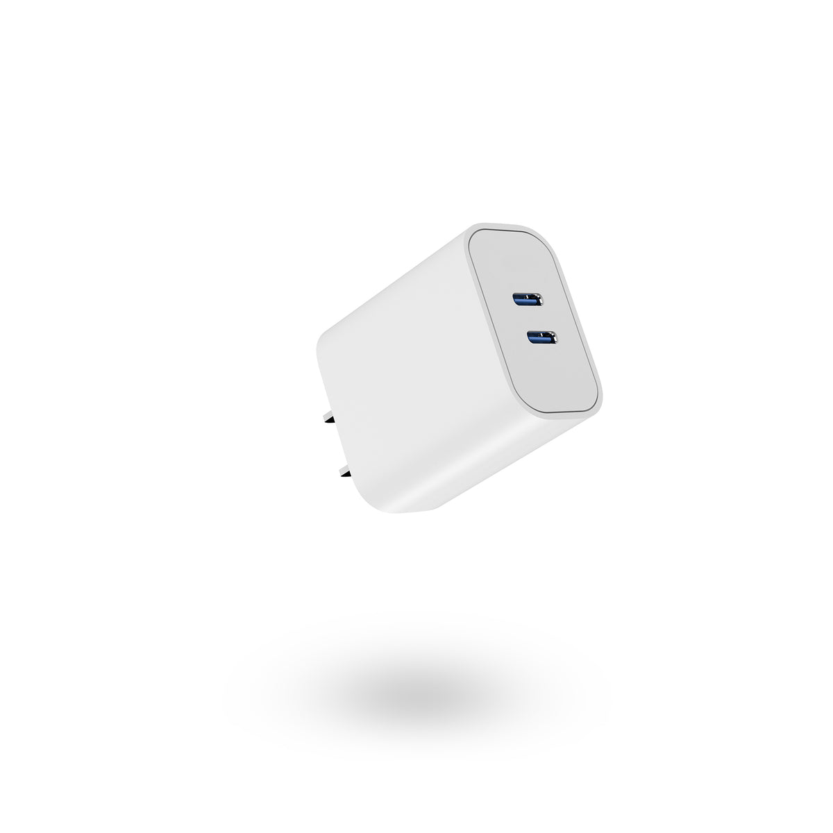 BNY for PD20W Wall Charger with 2×USB Quick Charging Adapter Portable