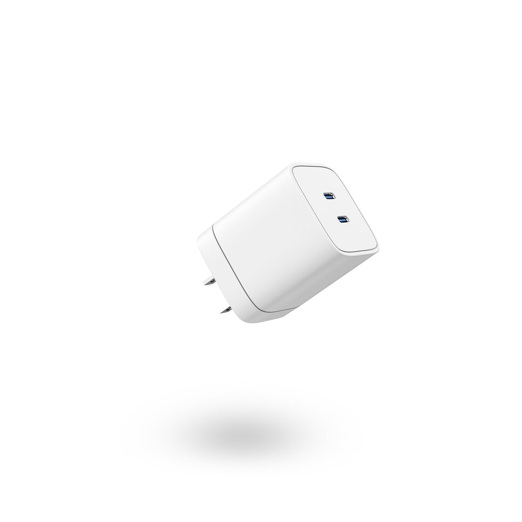 BNY for PD65W or PD45W GaN Wall Charger with 2×USB-C Fast Charging Adapter Portable
